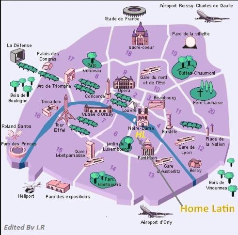 Home Latin Paříž Exteriér fotografie